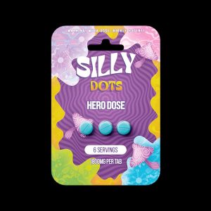 Silly Dots Hero Dose 1800mg Tabs | 3 Tabs
