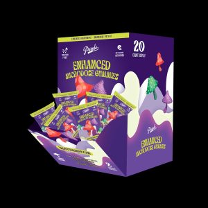 Purple Mushroom Enhanced Microdose Gummies | Watermelon