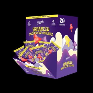 Purple Mushroom Enhanced Microdose Gummies | Pineapple